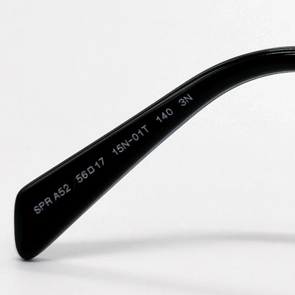 NEW PRADA SPR A52 15N01T SQUARE GOLD PRA52S 15N01T WOMEN PR A52S SUNGLASSES